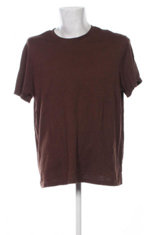 Męski T-shirt H&M, Rozmiar XXL, Kolor Brązowy, Cena 44,00 zł
