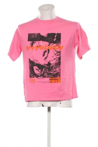 Tricou de bărbați H&M Divided, Mărime S, Culoare Roz, Preț 51,45 Lei