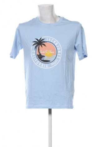 Herren T-Shirt Jack & Jones, Größe M, Farbe Blau, Preis 18,99 €