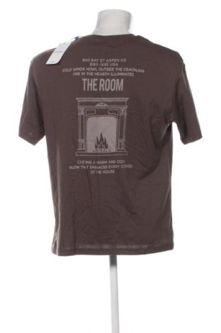 Herren T-Shirt Jack & Jones, Größe M, Farbe Braun, Preis € 22,99