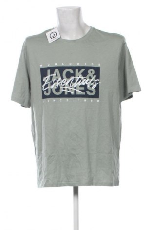 Męski T-shirt Jack & Jones, Rozmiar XXL, Kolor Zielony, Cena 87,99 zł