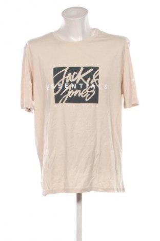Pánské tričko  Jack & Jones, Velikost XXL, Barva Béžová, Cena  539,00 Kč