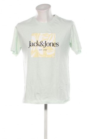 Herren T-Shirt Jack & Jones, Größe L, Farbe Grün, Preis 22,99 €