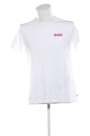 Мъжка тениска Levi's, Размер L, Цвят Бял, Цена 22,99 лв.
