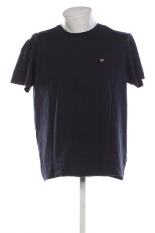 Tricou de bărbați Napapijri, Mărime 3XL, Culoare Albastru, Preț 107,89 Lei