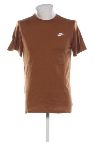 Herren T-Shirt Nike, Größe S, Farbe Braun, Preis 18,99 €