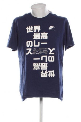 Tricou de bărbați Nike, Mărime XL, Culoare Albastru, Preț 71,05 Lei