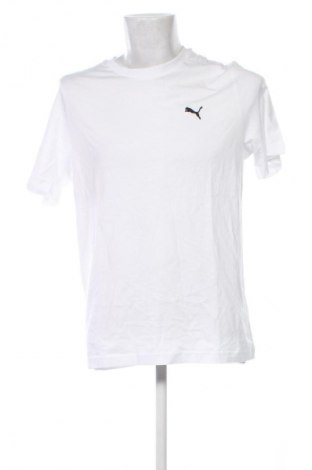 Мъжка тениска PUMA, Размер L, Цвят Бял, Цена 50,99 лв.