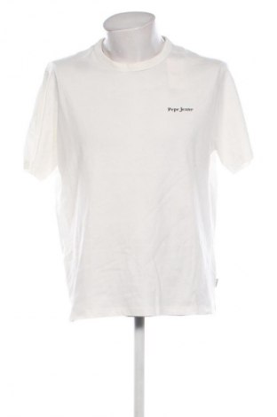 Ανδρικό t-shirt Pepe Jeans, Μέγεθος L, Χρώμα Λευκό, Τιμή 31,99 €