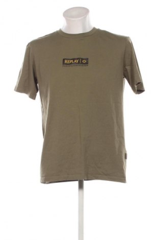 Tricou de bărbați Replay, Mărime XXL, Culoare Verde, Preț 70,99 Lei