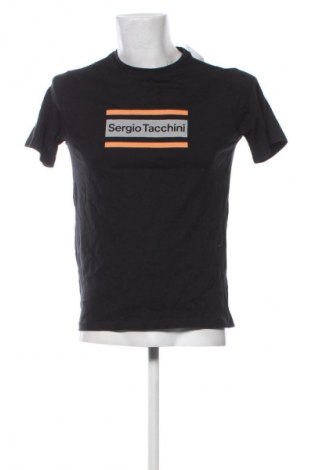 Herren T-Shirt Sergio Tacchini, Größe S, Farbe Schwarz, Preis 60,99 €