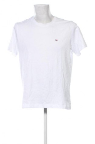 Męski T-shirt Tommy Jeans, Rozmiar L, Kolor Biały, Cena 202,99 zł