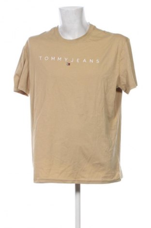 Pánské tričko  Tommy Jeans, Velikost 3XL, Barva Béžová, Cena  1 249,00 Kč