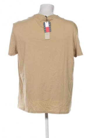 Pánské tričko  Tommy Jeans, Velikost 3XL, Barva Béžová, Cena  1 249,00 Kč