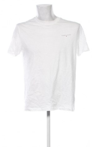 Herren T-Shirt Tommy Jeans, Größe L, Farbe Weiß, Preis € 43,99