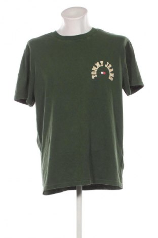 Tricou de bărbați Tommy Jeans, Mărime XL, Culoare Verde, Preț 89,99 Lei