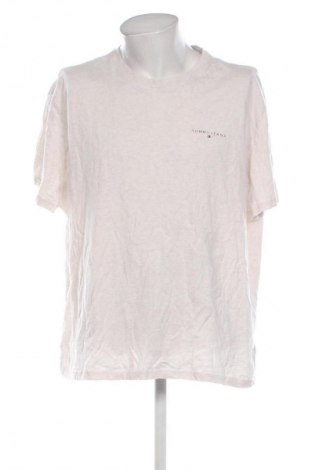 Herren T-Shirt Tommy Jeans, Größe 4XL, Farbe Beige, Preis € 53,99