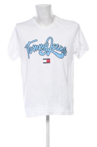 Pánske tričko  Tommy Jeans, Veľkosť XL, Farba Biela, Cena  44,95 €