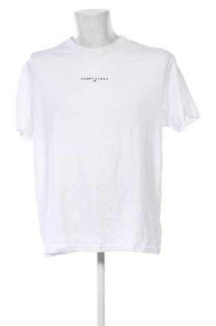 Мъжка тениска Tommy Jeans, Размер L, Цвят Бял, Цена 62,99 лв.
