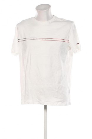 Pánske tričko  Tommy Jeans, Veľkosť XXL, Farba Biela, Cena  44,95 €