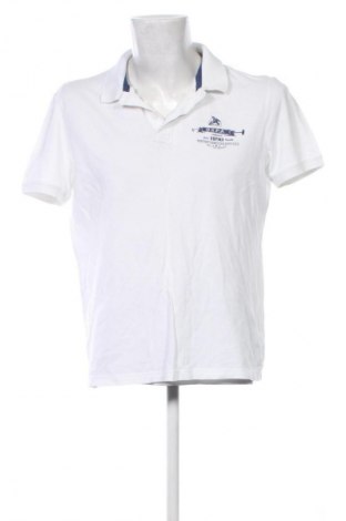 Мъжка тениска U.S. Polo Assn., Размер XL, Цвят Бял, Цена 47,88 лв.