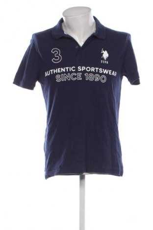 Pánské tričko  U.S. Polo Assn., Velikost L, Barva Modrá, Cena  608,00 Kč