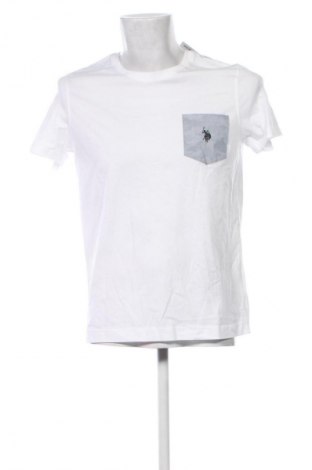 Męski T-shirt U.S. Polo Assn., Rozmiar M, Kolor Biały, Cena 139,99 zł