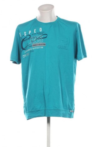 Męski T-shirt Unbranded, Rozmiar 3XL, Kolor Niebieski, Cena 43,68 zł