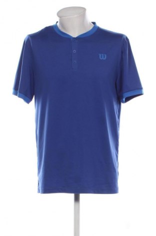 Herren T-Shirt Wilson, Größe L, Farbe Blau, Preis 20,46 €