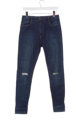 Blugi de bărbați Bershka, Mărime S, Culoare Albastru, Preț 102,63 Lei