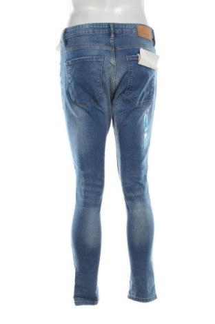 Blugi de bărbați Pull&Bear, Mărime S, Culoare Albastru, Preț 214,99 Lei