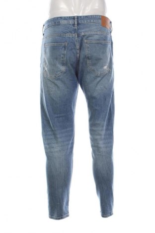 Blugi de bărbați Pull&Bear, Mărime M, Culoare Albastru, Preț 102,63 Lei
