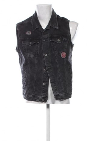 Męska kamizelka Lcw Denim, Rozmiar XL, Kolor Czarny, Cena 69,98 zł