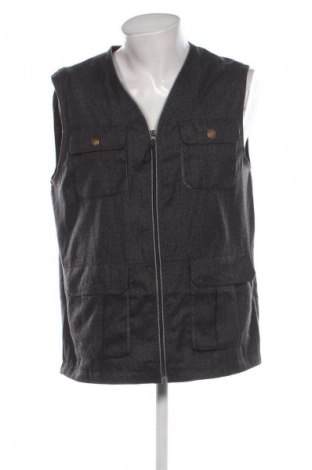 Herrenweste Marco Pecci, Größe L, Farbe Grau, Preis 15,00 €