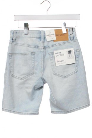 Pantaloni scurți de bărbați Only & Sons, Mărime XS, Culoare Albastru, Preț 158,99 Lei