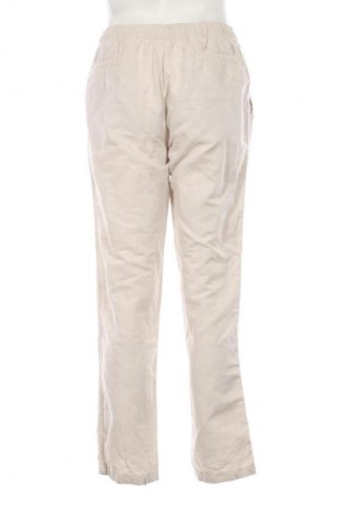 Pantaloni de bărbați Andrew James, Mărime M, Culoare Ecru, Preț 180,07 Lei