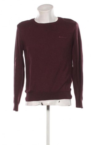 Herrenpullover Ben Sherman, Größe M, Farbe Rot, Preis 31,72 €