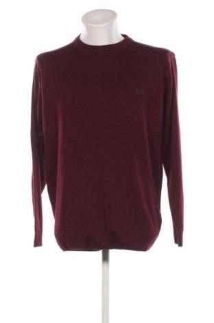 Pulover de bărbați Fred Perry, Mărime 3XL, Culoare Roșu, Preț 163,16 Lei