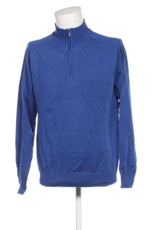 Herrenpullover John Cabot, Größe L, Farbe Blau, Preis € 11,99
