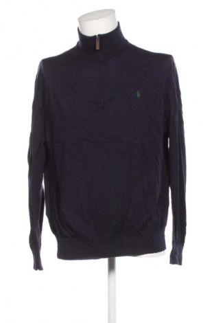 Herrenpullover Polo, Größe L, Farbe Blau, Preis 71,99 €