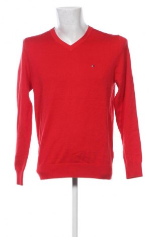 Herrenpullover Tommy Hilfiger, Größe L, Farbe Rot, Preis € 117,99