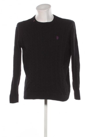Męski sweter U.S. Polo Assn., Rozmiar XXL, Kolor Czarny, Cena 163,99 zł