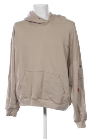 Herren Sweatshirt Alpha Industries, Größe 3XL, Farbe Beige, Preis € 38,99