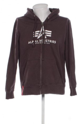 Męska bluza Alpha Industries, Rozmiar L, Kolor Brązowy, Cena 123,99 zł