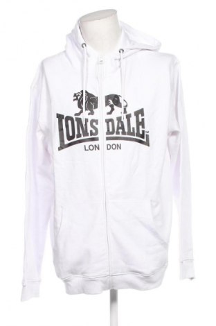 Herren Sweatshirt Lonsdale, Größe 3XL, Farbe Weiß, Preis € 43,99