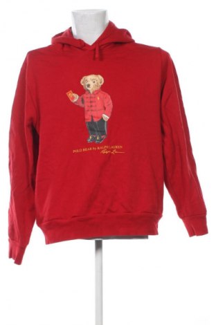 Férfi sweatshirt Polo Ralph Lauren, Méret L, Szín Piros, Ár 33 119 Ft