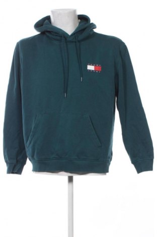 Męska bluza Tommy Jeans, Rozmiar L, Kolor Zielony, Cena 245,99 zł