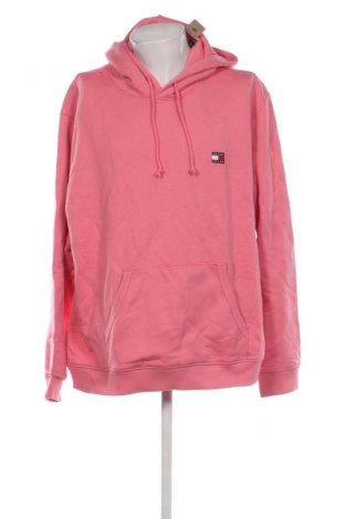 Мъжки суитшърт Tommy Jeans, Размер 4XL, Цвят Розов, Цена 142,99 лв.