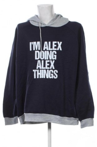 Herren Sweatshirt Unbranded, Größe 3XL, Farbe Blau, Preis 26,99 €