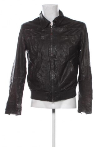 Pánská kožená bunda  Armani Jeans, Velikost L, Barva Hnědá, Cena  9 699,00 Kč